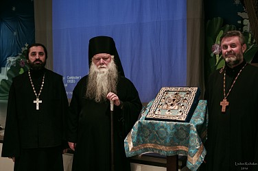  V. Rev. Vasyli Kuzmych, The Right Reverend Bishop Peter, Archpriest Yaroslav Murgan